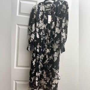 Midi Dress; 52% silk; 48% viscose